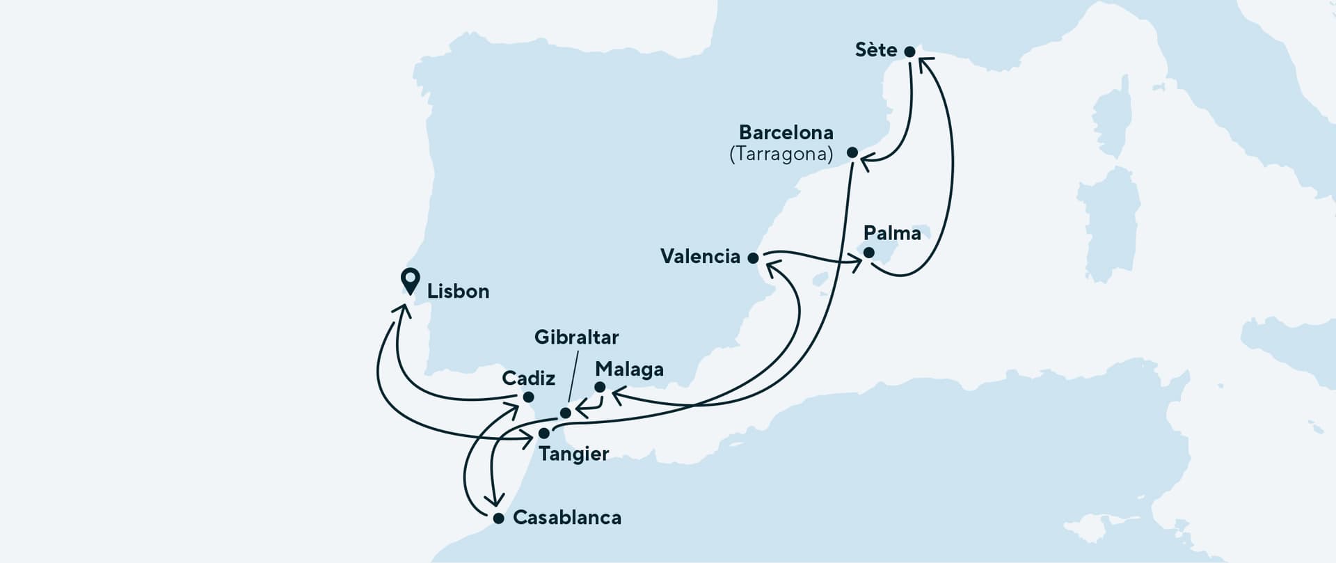 14 nights Mediterranean cruise on Celestyal Discovery 
from LIS 
