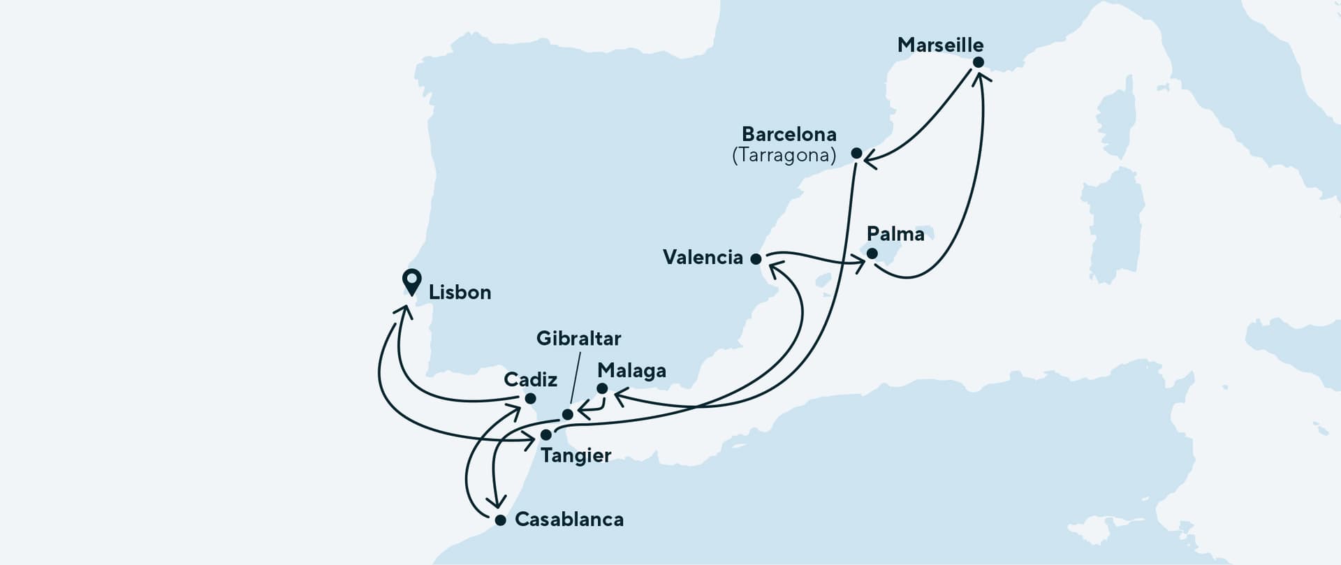 14 nights Mediterranean cruise on Celestyal Discovery 
from LIS 