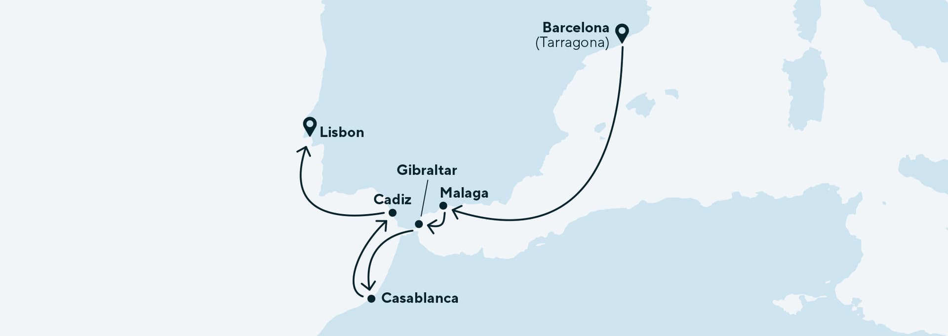 7 nights Mediterranean cruise on Celestyal Discovery 
from TAR to LIS 