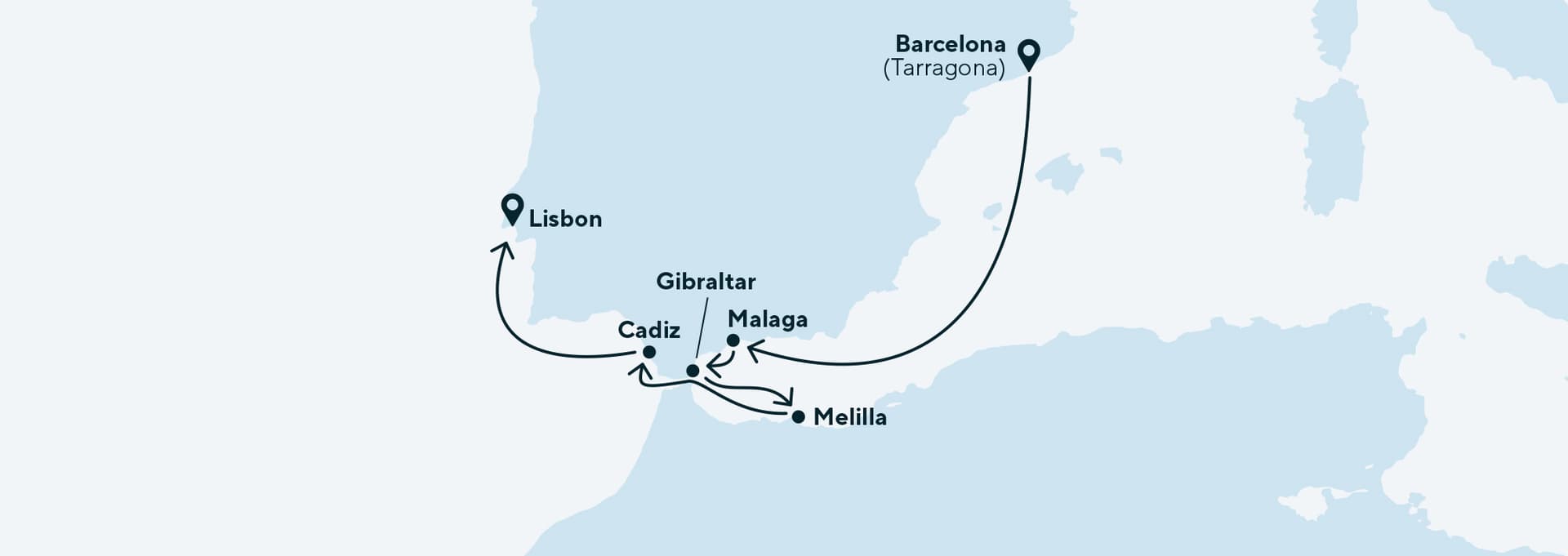 7 nights Mediterranean cruise on Celestyal Discovery 
from TAR to LIS 