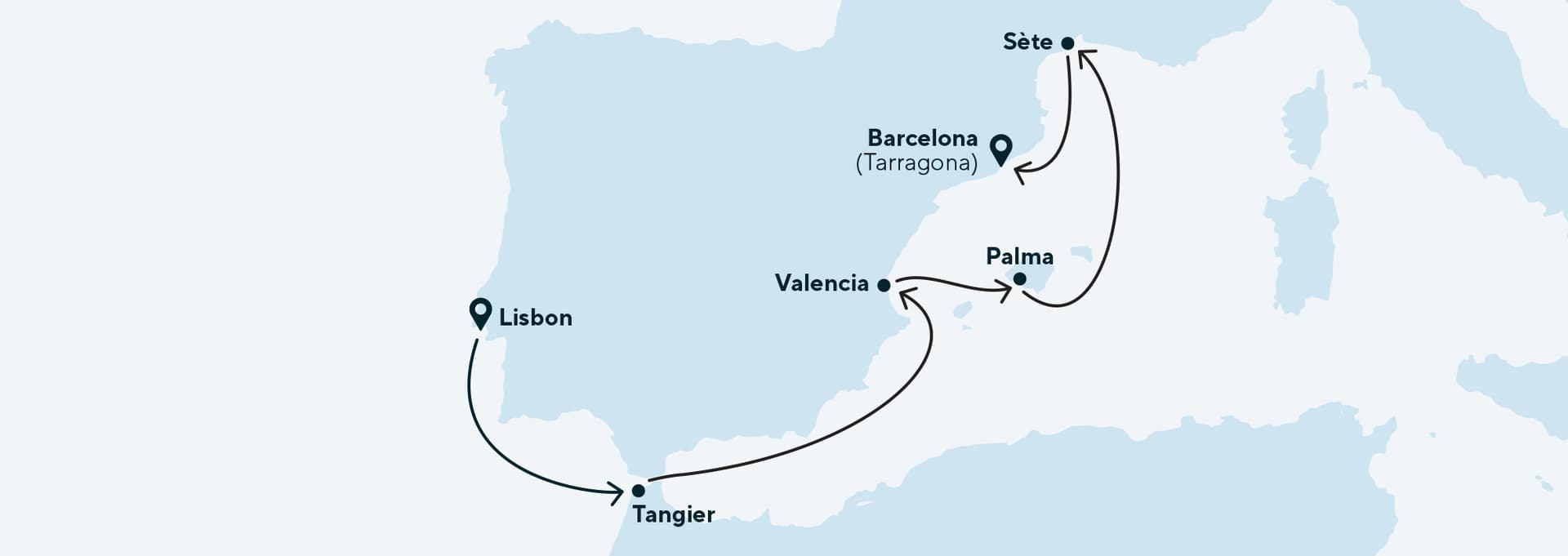 7 nights Mediterranean cruise on Celestyal Discovery 
from LIS to TAR 