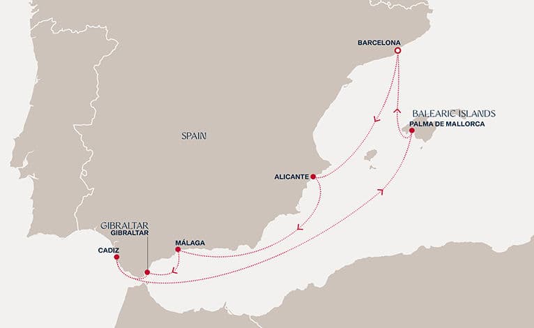 7 nights Mediterranean cruise on EXPLORA II 
from 🇪🇸 Barcelona 