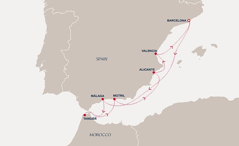 7 nights Mediterranean cruise on EXPLORA II 
from 🇪🇸 Barcelona 