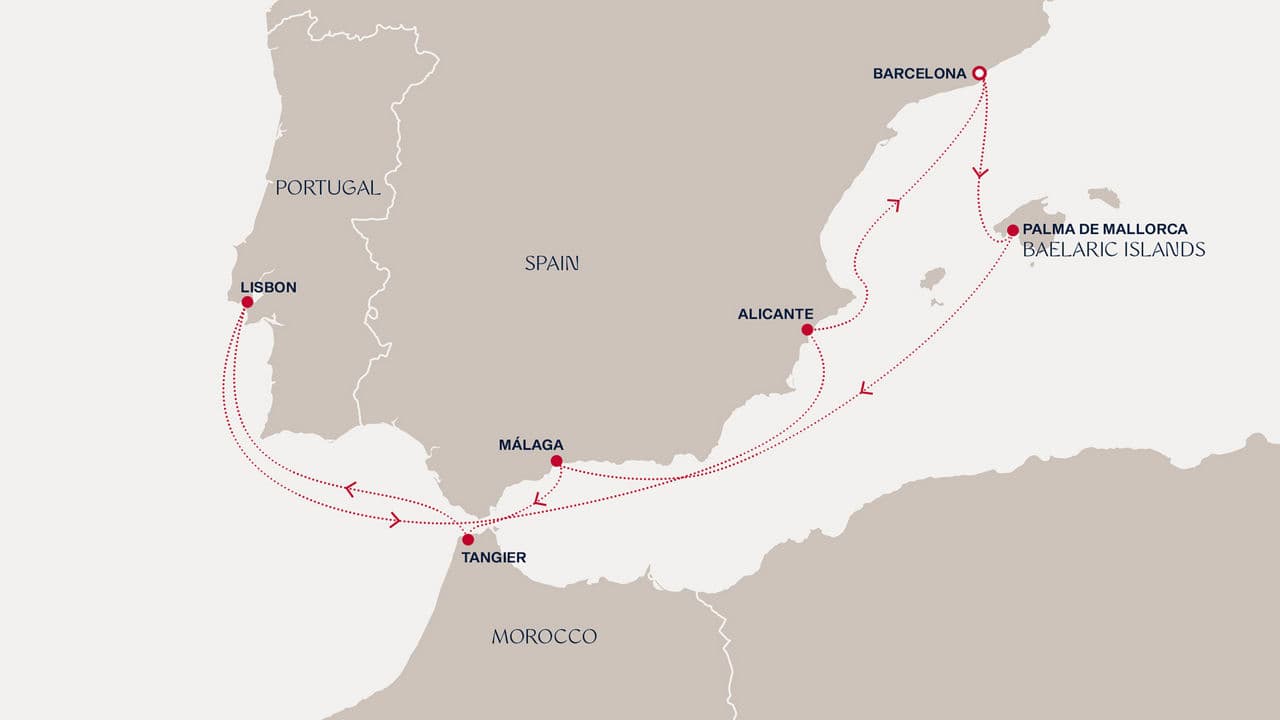 9 nights Mediterranean cruise on EXPLORA I 
from 🇪🇸 Barcelona 