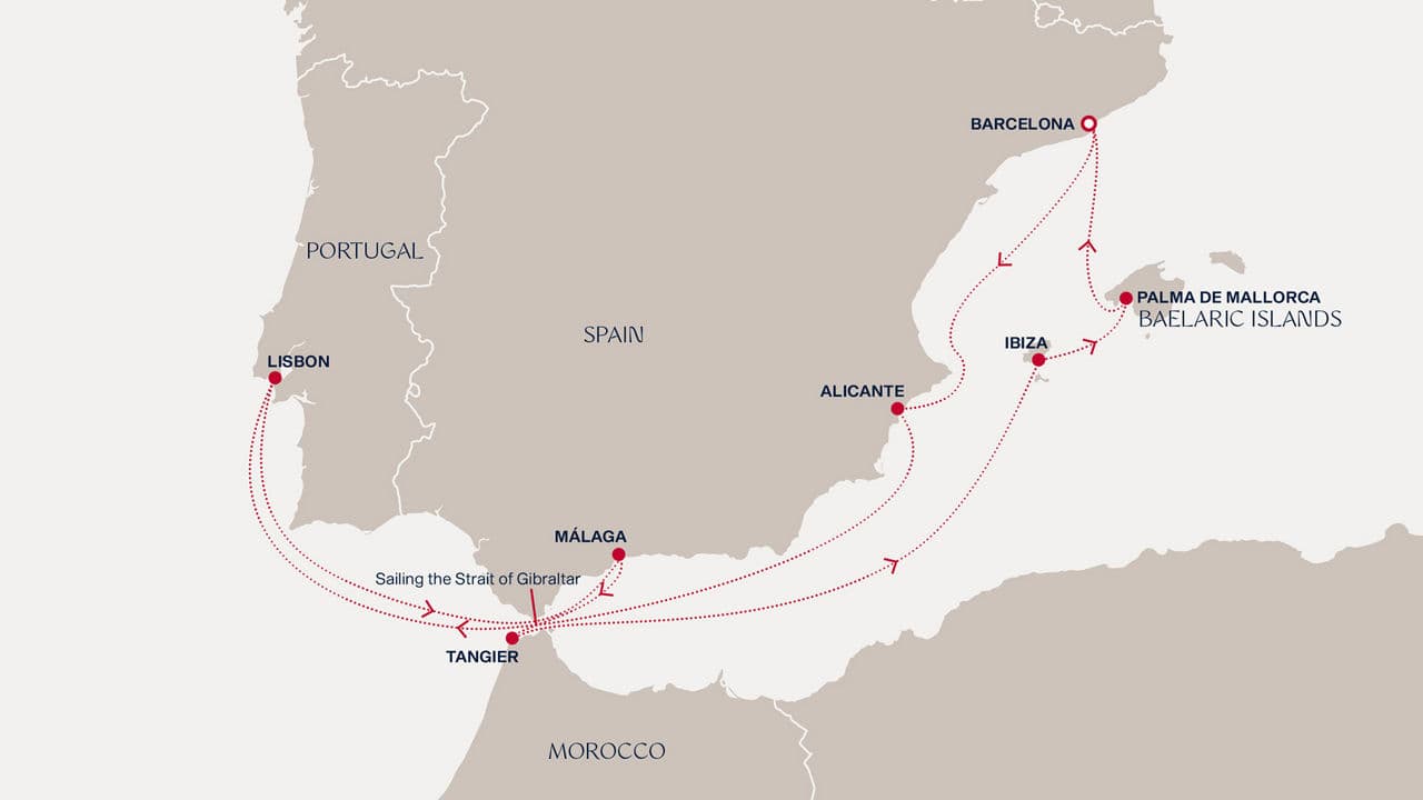 10 nights Mediterranean cruise on EXPLORA I 
from 🇪🇸 Barcelona 