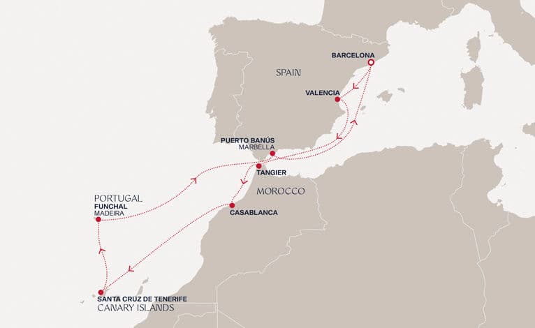 11 nights Mediterranean cruise on EXPLORA II 
from 🇪🇸 Barcelona 