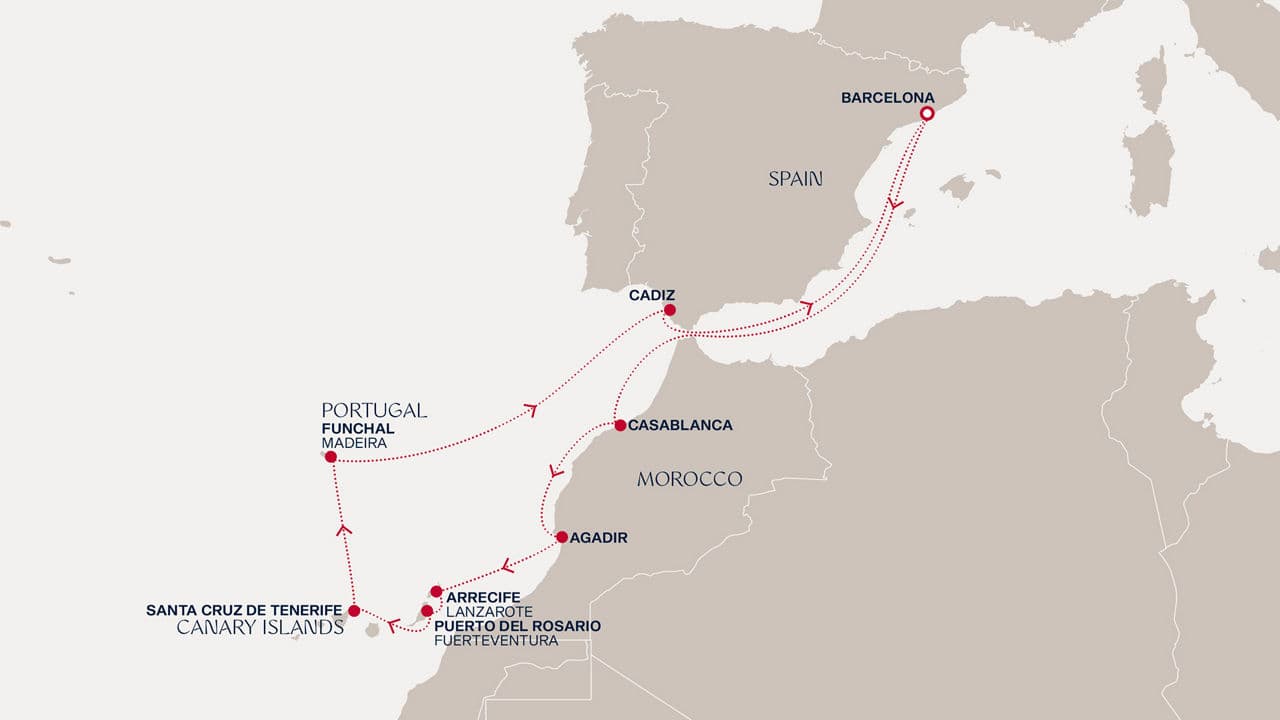 11 nights Mediterranean cruise on EXPLORA I 
from 🇪🇸 Barcelona 