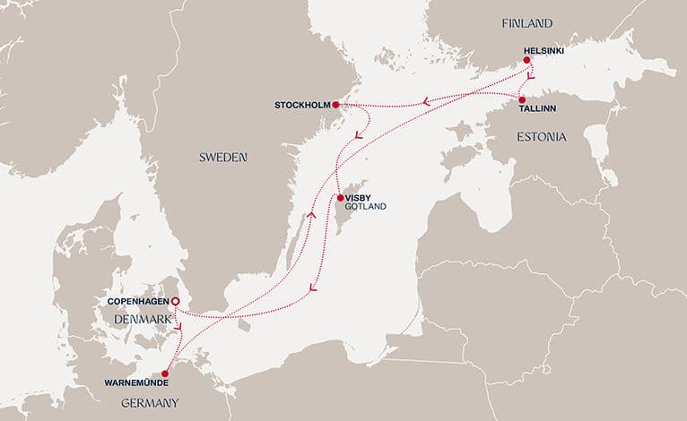 7 nights North European cruise on EXPLORA IV 
from 🇩🇰 Copenhagen 