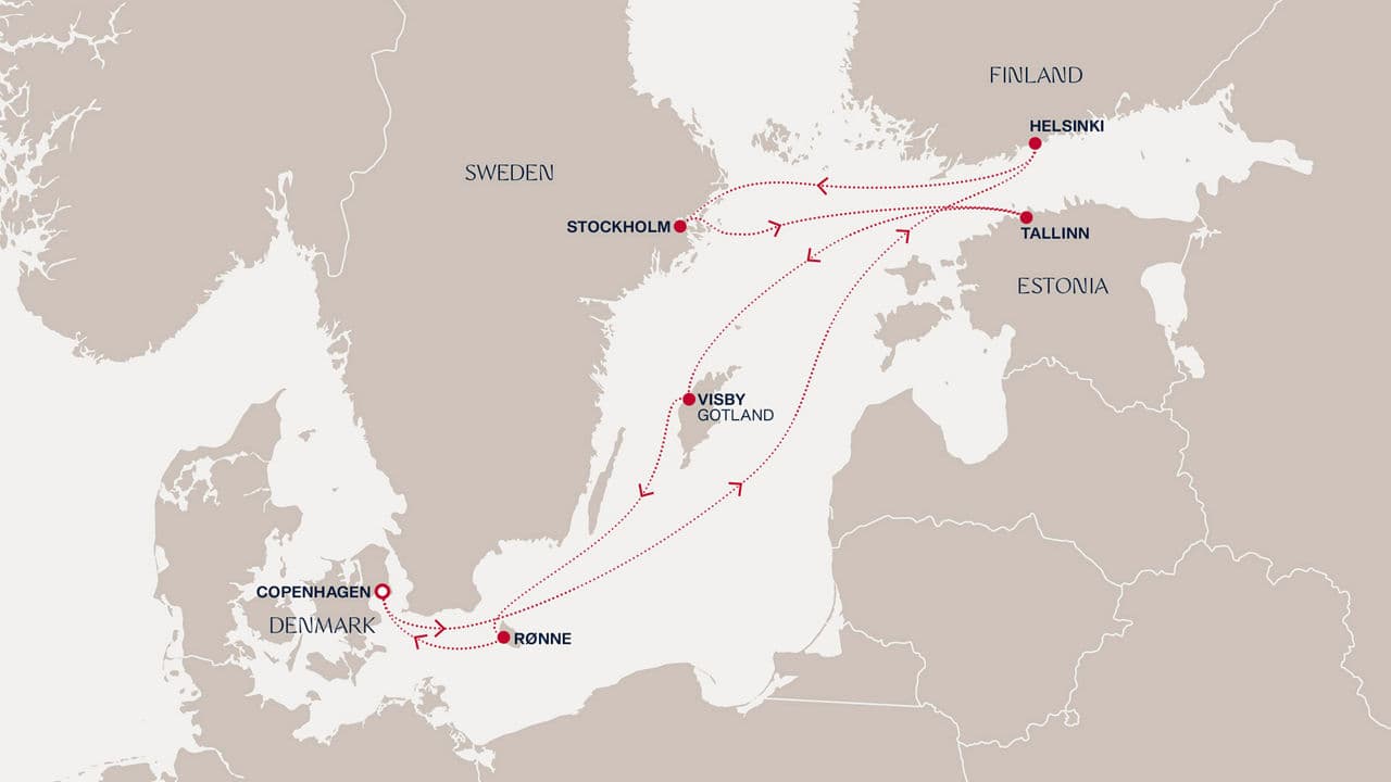 8 nights North European cruise on EXPLORA IV 
from 🇩🇰 Copenhagen 