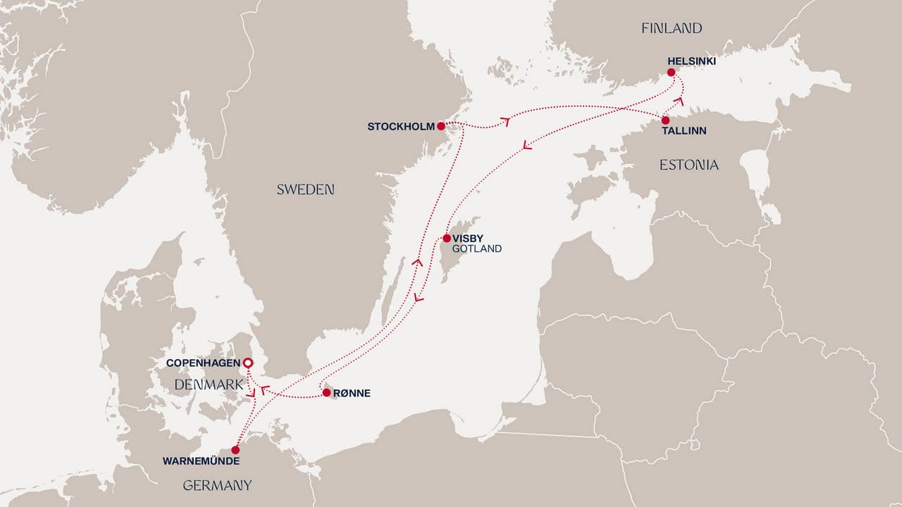 9 nights North European cruise on EXPLORA IV 
from 🇩🇰 Copenhagen 