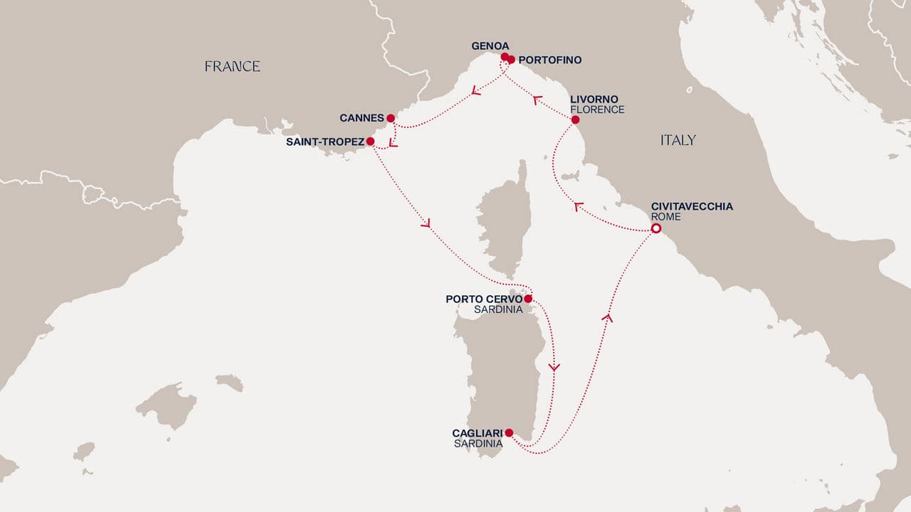 8 nights Mediterranean cruise on EXPLORA I 
from 🇮🇹 Civitavecchia 
