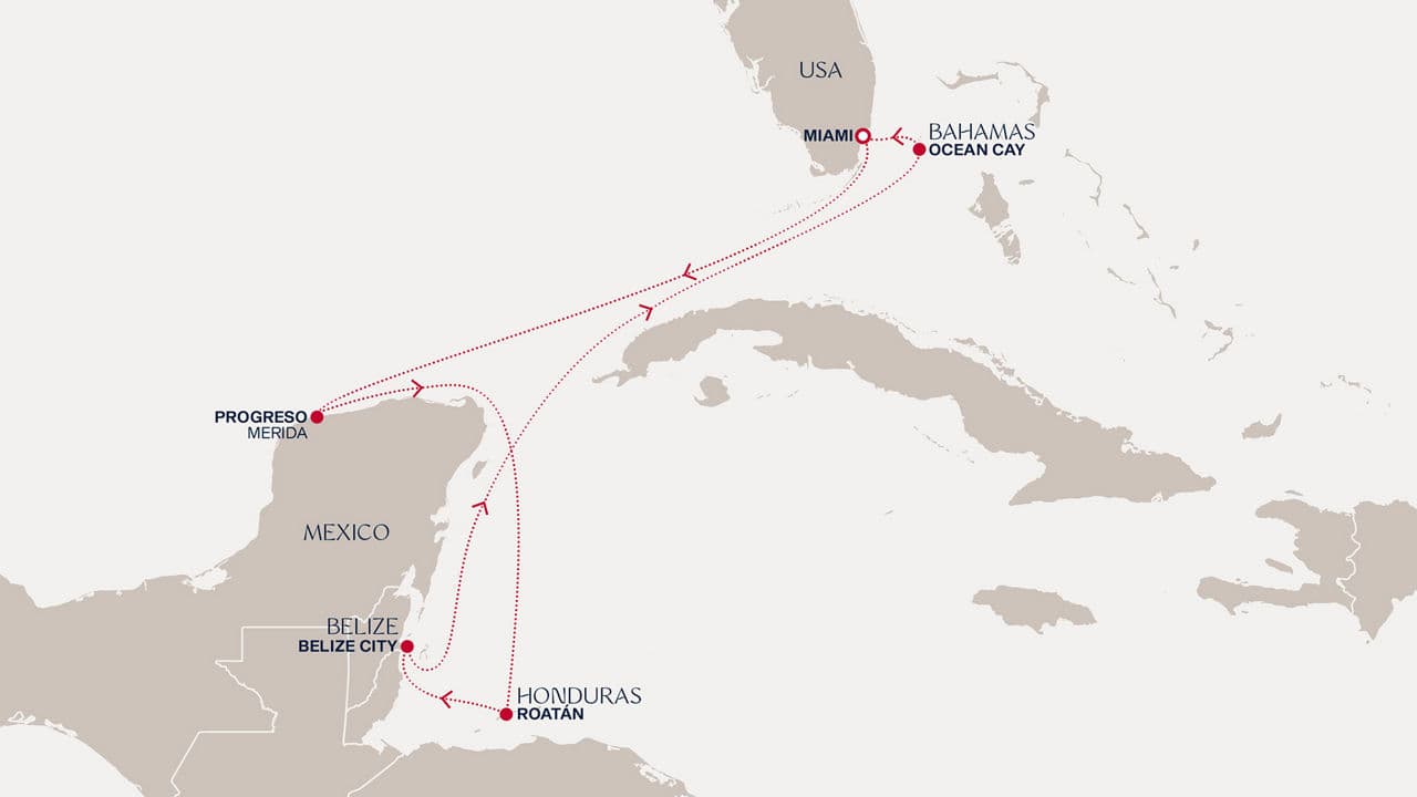 8 nights Caribbean cruise on EXPLORA I 
from 🇺🇸 Miami 