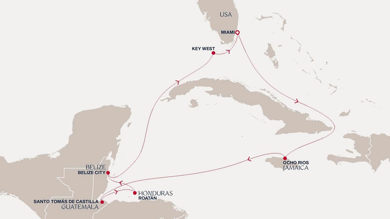 9 nights Caribbean cruise on EXPLORA I 
from 🇺🇸 Miami 