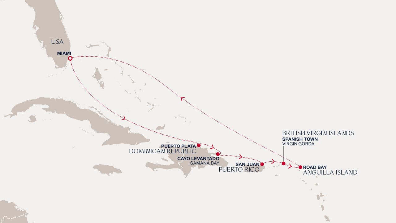 9 nights Caribbean cruise on EXPLORA III 
from 🇺🇸 Miami 