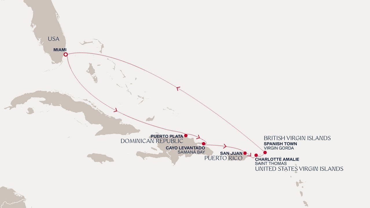 9 nights Caribbean cruise on EXPLORA I 
from 🇺🇸 Miami 