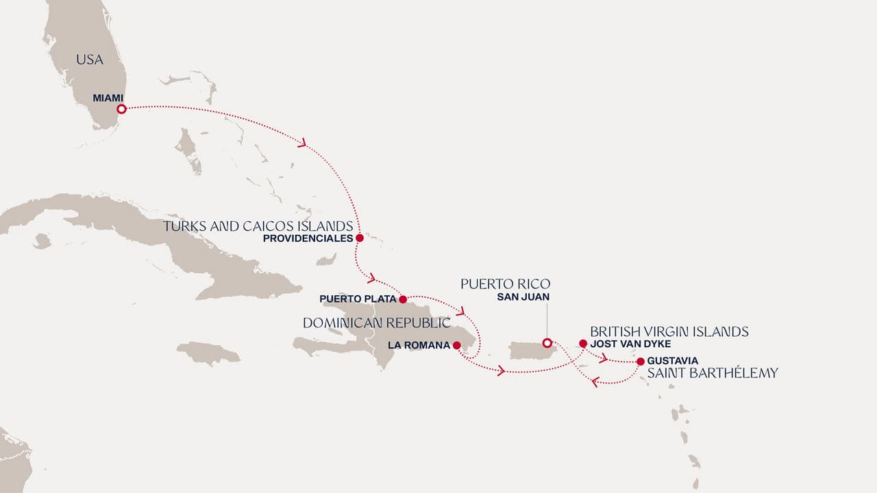7 nights Caribbean cruise on EXPLORA III 
from 🇺🇸 Miami to 🇵🇷 San Juan 
