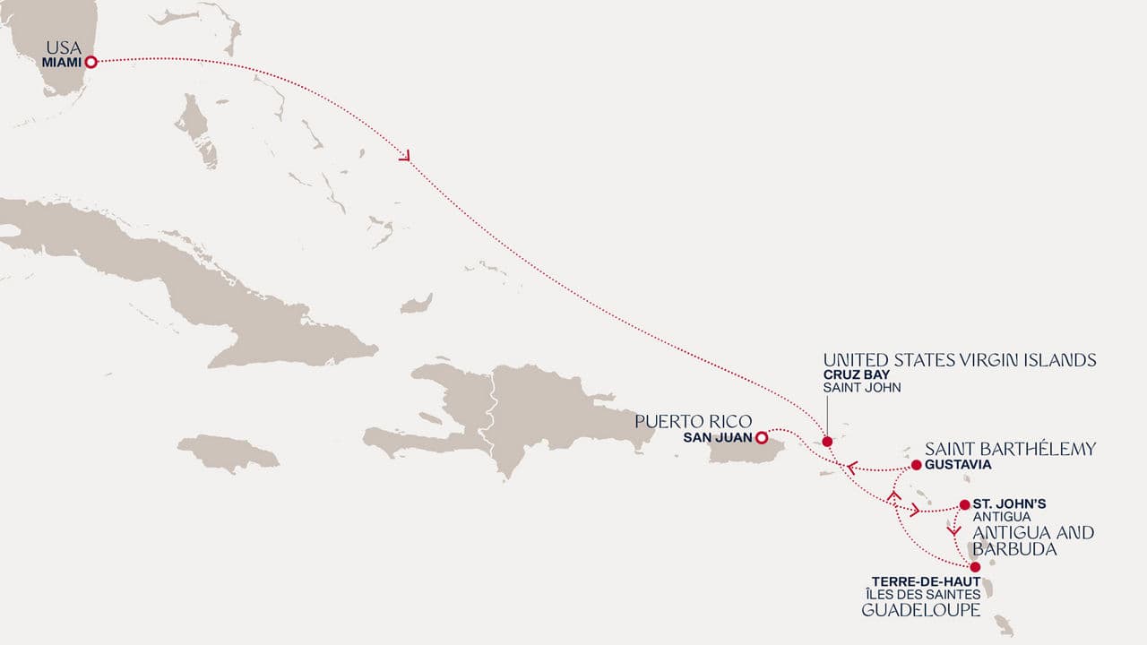 7 nights Caribbean cruise on EXPLORA III 
from 🇺🇸 Miami to 🇵🇷 San Juan 