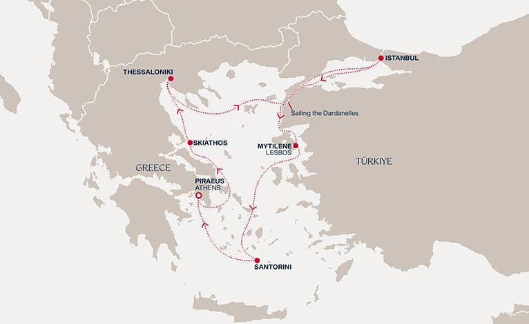 7 nights Mediterranean cruise on EXPLORA I 
from 🇬🇷 Piraeus 