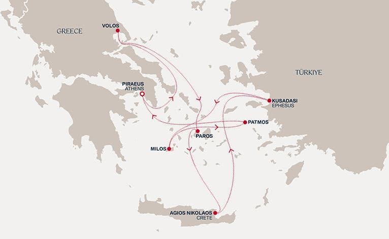 7 nights Mediterranean cruise on EXPLORA I 
from 🇬🇷 Piraeus 