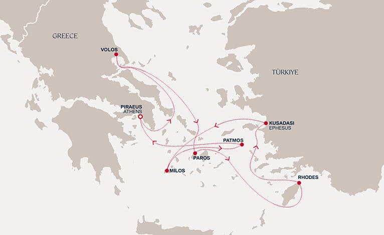 7 nights Mediterranean cruise on EXPLORA I 
from 🇬🇷 Piraeus 