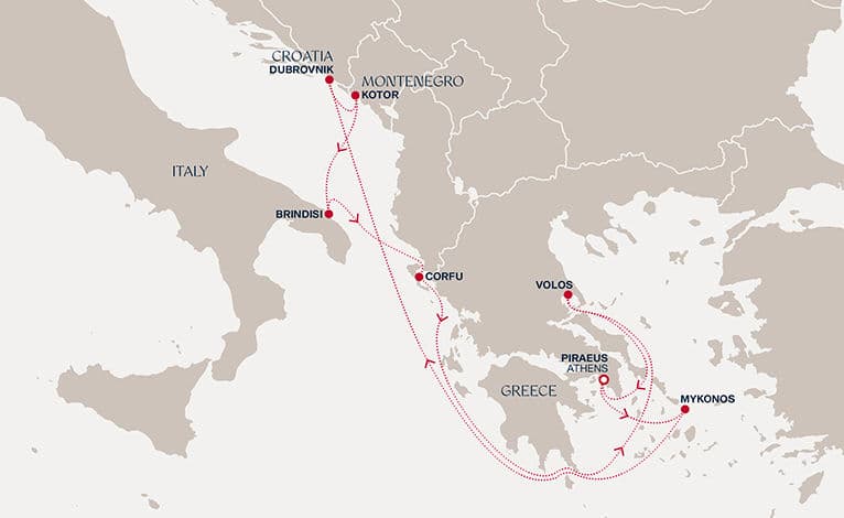 10 nights Mediterranean cruise on EXPLORA II 
from 🇬🇷 Piraeus 