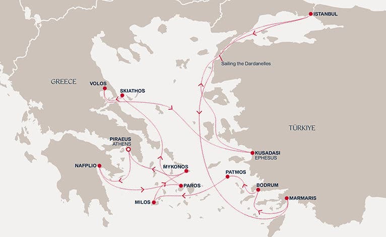 14 nights Mediterranean cruise on EXPLORA II 
from 🇬🇷 Piraeus 