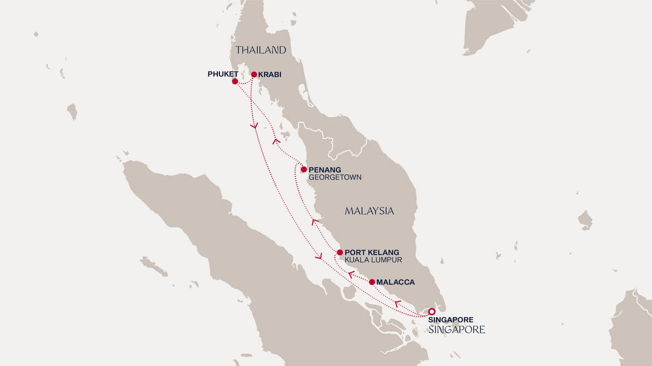 7 nights cruise on EXPLORA III 
from 🇸🇬 Singapore 