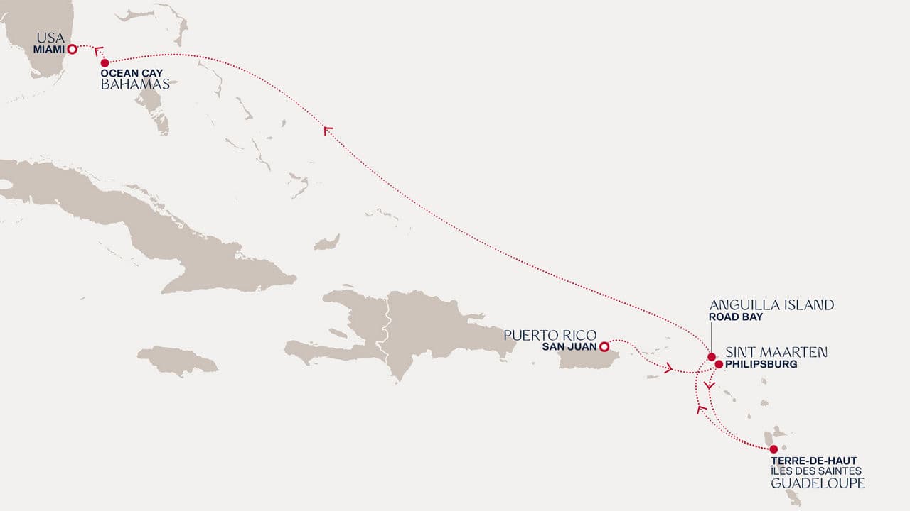7 nights Caribbean cruise on EXPLORA IV 
from 🇵🇷 San Juan to 🇺🇸 Miami 