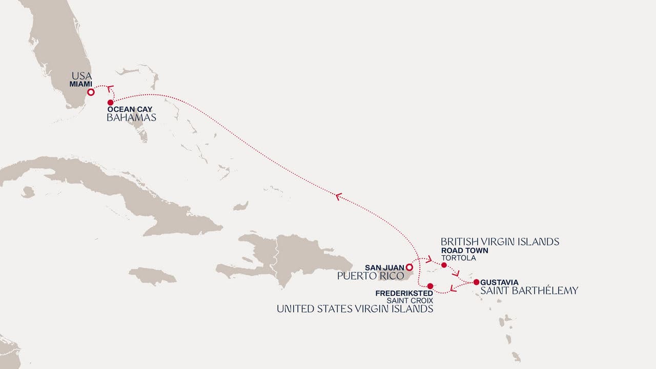 7 nights Caribbean cruise on EXPLORA II 
from 🇵🇷 San Juan to 🇺🇸 Miami 