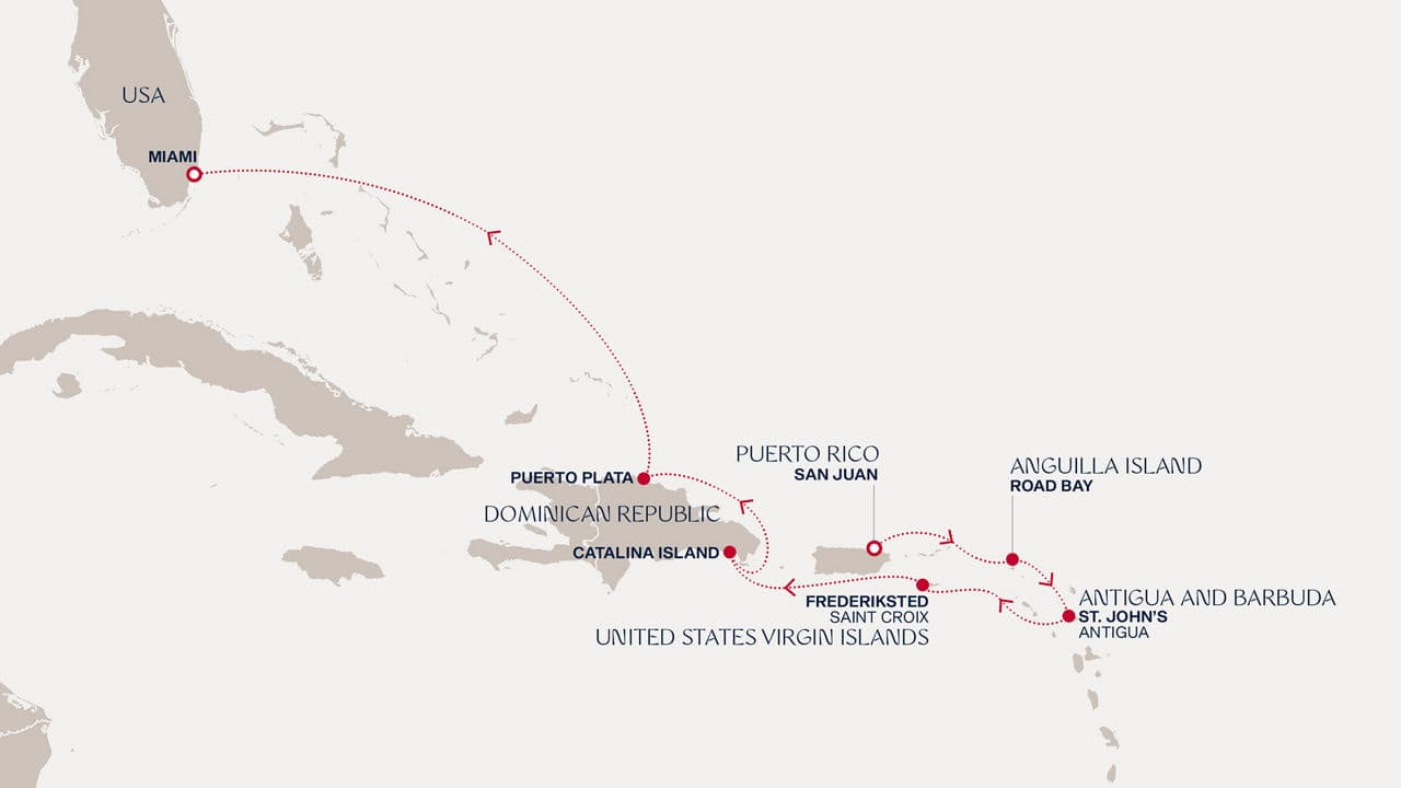 7 nights Caribbean cruise on EXPLORA III 
from 🇵🇷 San Juan to 🇺🇸 Miami 