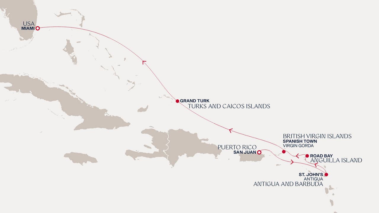 7 nights Caribbean cruise on EXPLORA I 
from 🇵🇷 San Juan to 🇺🇸 Miami 