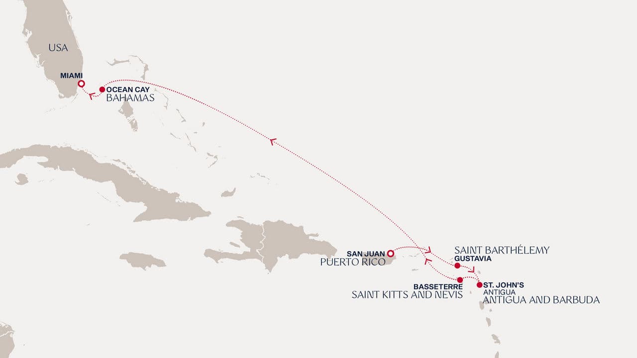 7 nights Caribbean cruise on EXPLORA II 
from 🇵🇷 San Juan to 🇺🇸 Miami 