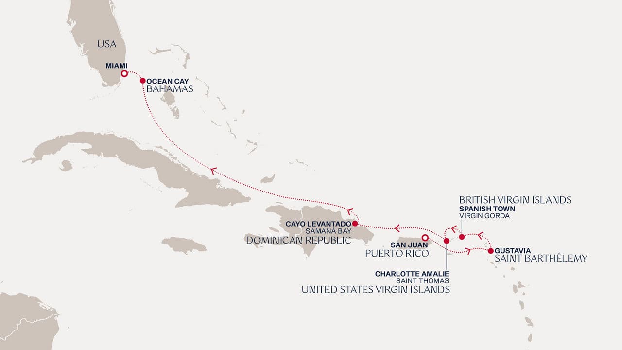 7 nights Caribbean cruise on EXPLORA IV 
from 🇵🇷 San Juan to 🇺🇸 Miami 