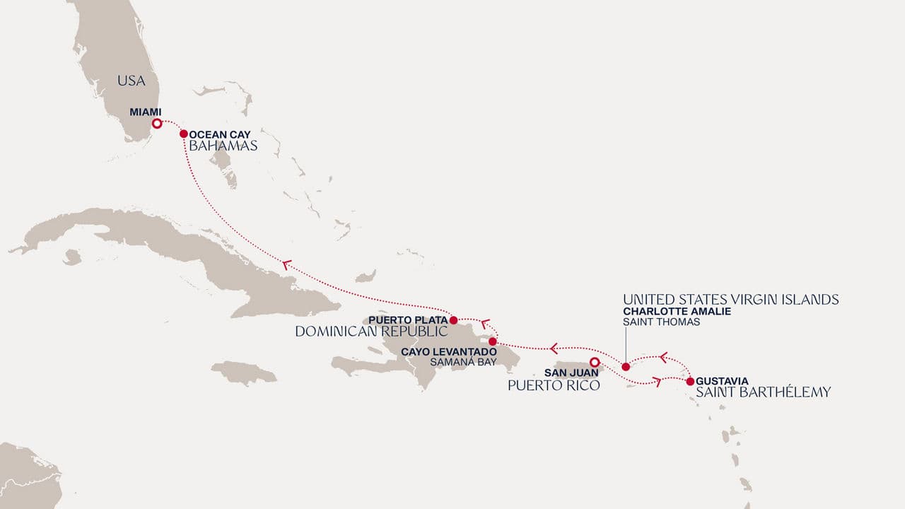 7 nights Caribbean cruise on EXPLORA IV 
from 🇵🇷 San Juan to 🇺🇸 Miami 