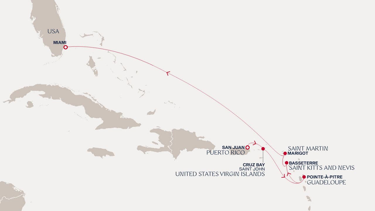 7 nights Caribbean cruise on EXPLORA IV 
from 🇵🇷 San Juan to 🇺🇸 Miami 