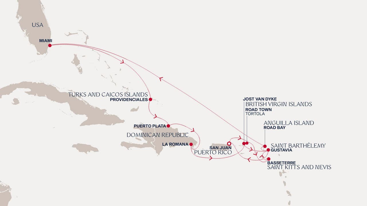 14 nights Caribbean cruise on EXPLORA III 
from 🇵🇷 San Juan 