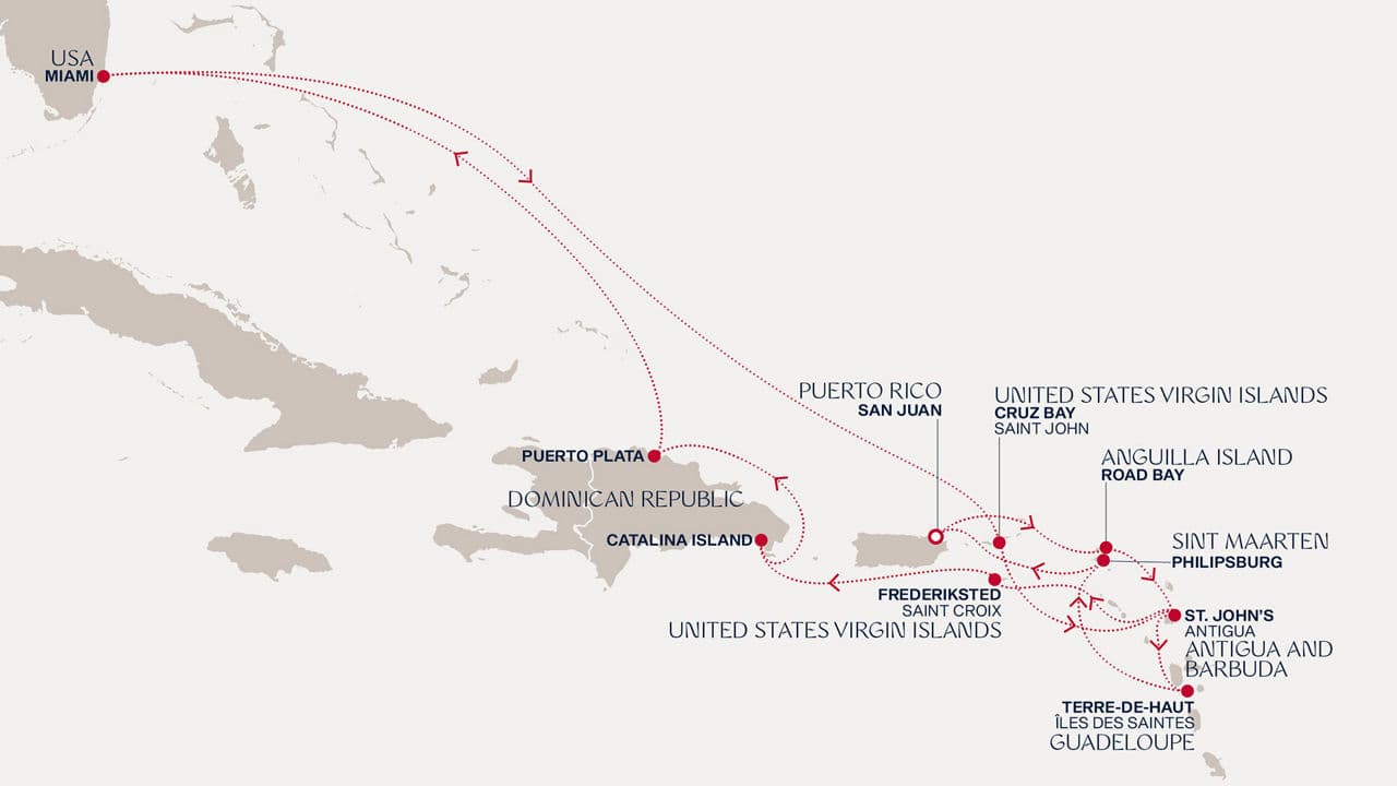 14 nights Caribbean cruise on EXPLORA III 
from 🇵🇷 San Juan 