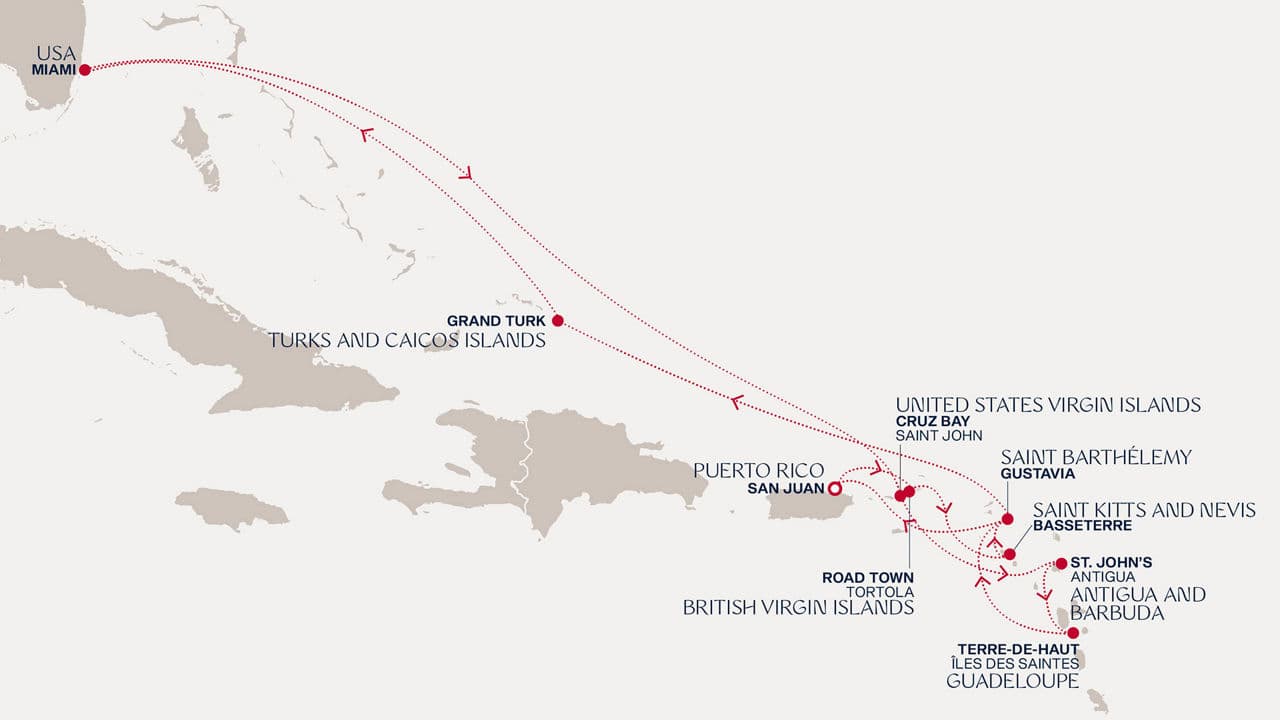 14 nights Caribbean cruise on EXPLORA III 
from 🇵🇷 San Juan 