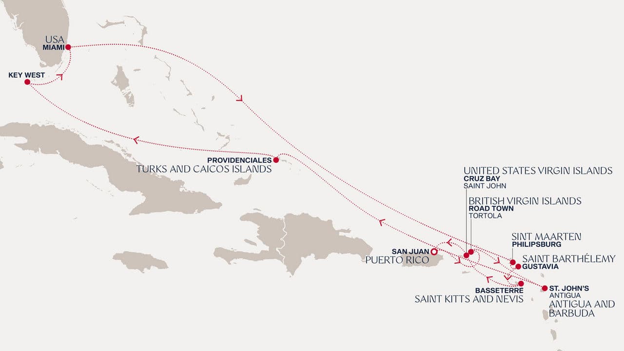 14 nights Caribbean cruise on EXPLORA III 
from 🇵🇷 San Juan 