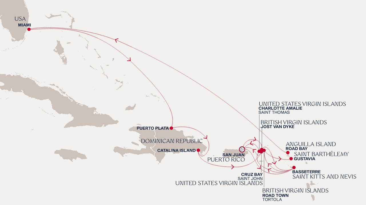 15 nights Caribbean cruise on EXPLORA I 
from 🇵🇷 San Juan 