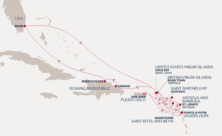 16 nights Caribbean cruise on EXPLORA III 
from 🇵🇷 San Juan 