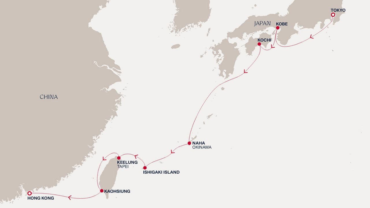 11 nights cruise on EXPLORA III 
from 🇯🇵 Tokyo to 🇭🇰 Hong Kong 