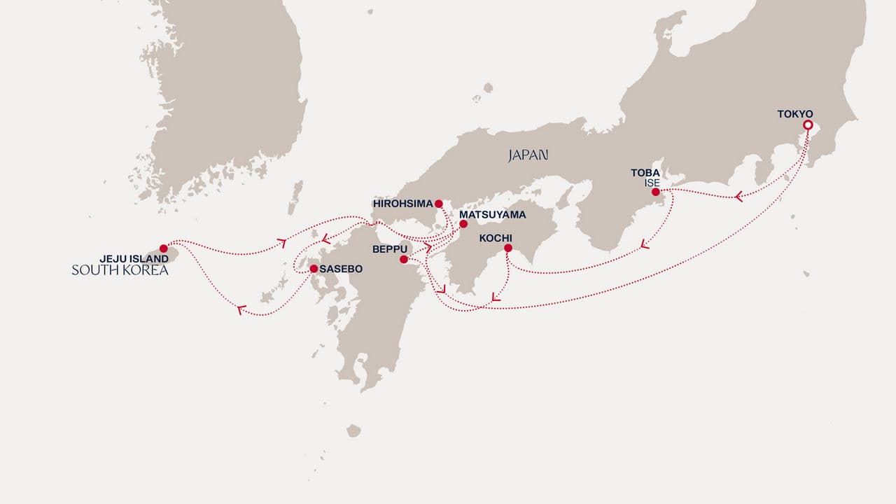 10 nights cruise on EXPLORA III 
from 🇯🇵 Tokyo 