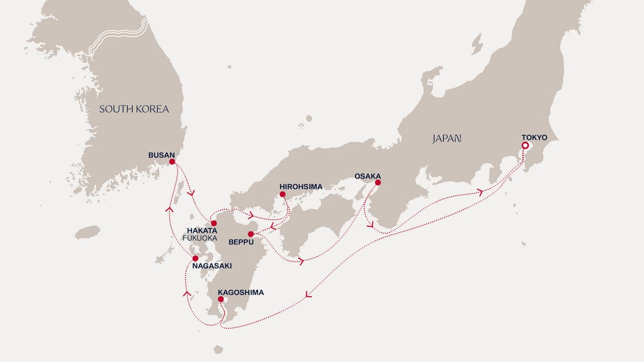 10 nights cruise on EXPLORA III 
from 🇯🇵 Tokyo 