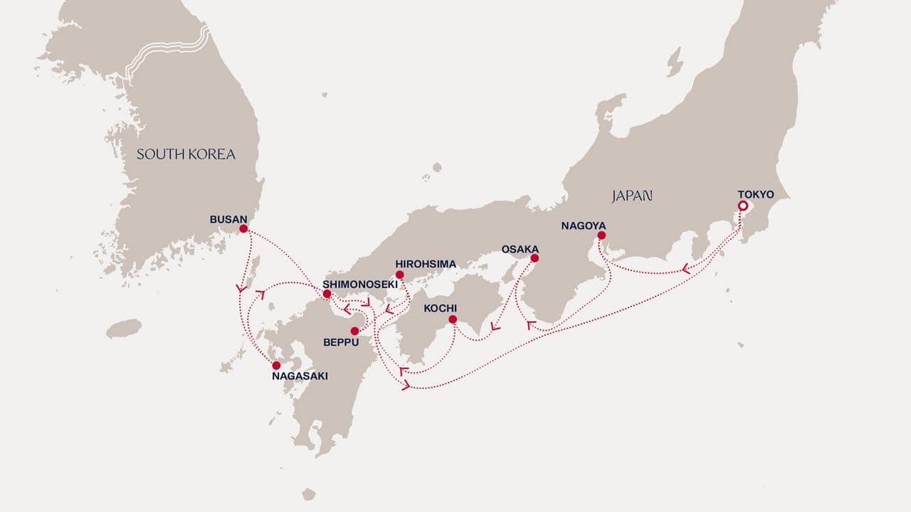 10 nights cruise on EXPLORA III 
from 🇯🇵 Tokyo 