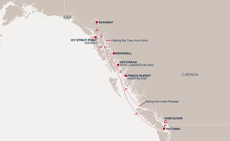 10 nights Alaskan cruise on EXPLORA III 
from 🇨🇦 Vancouver 