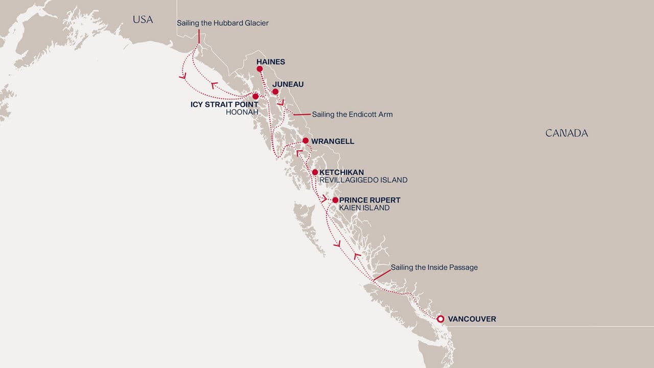 11 nights Alaskan cruise on EXPLORA III 
from 🇨🇦 Vancouver 