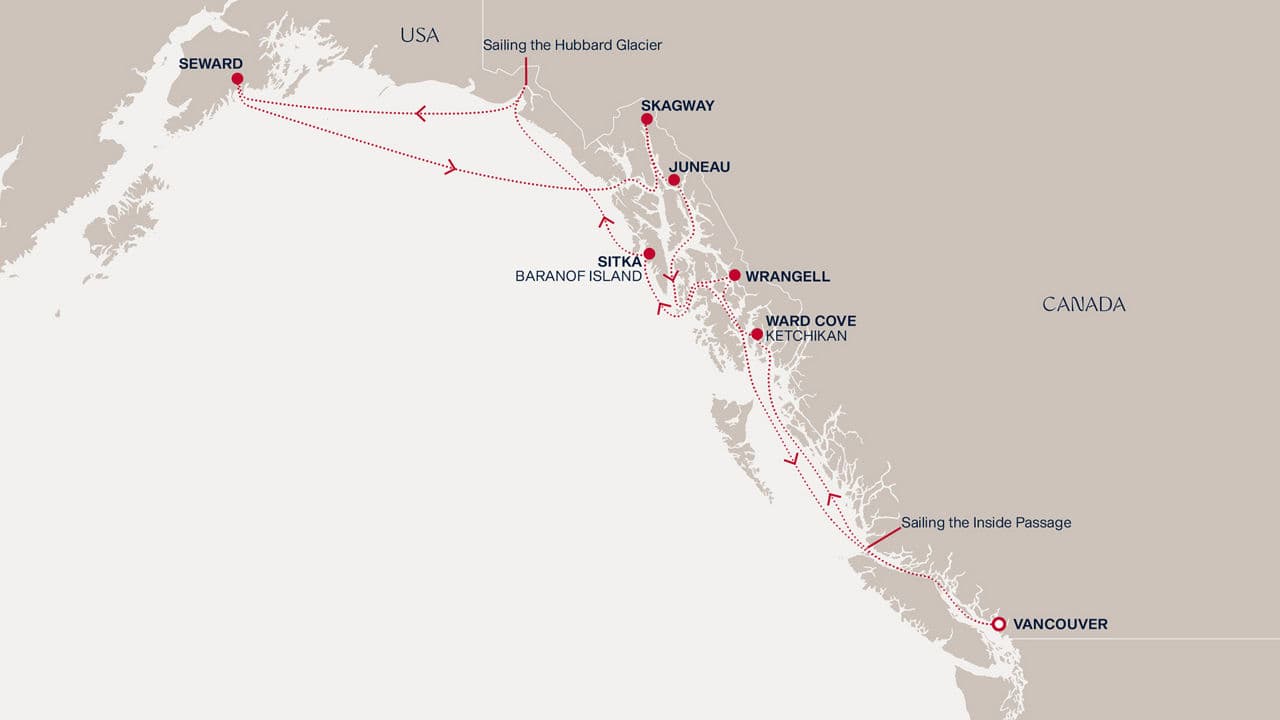 11 nights Alaskan cruise on EXPLORA III 
from 🇨🇦 Vancouver 