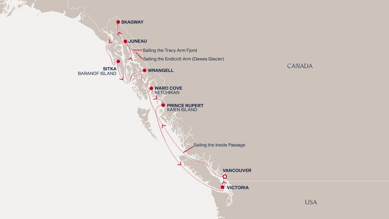 11 nights Alaskan cruise on EXPLORA III 
from 🇨🇦 Vancouver 