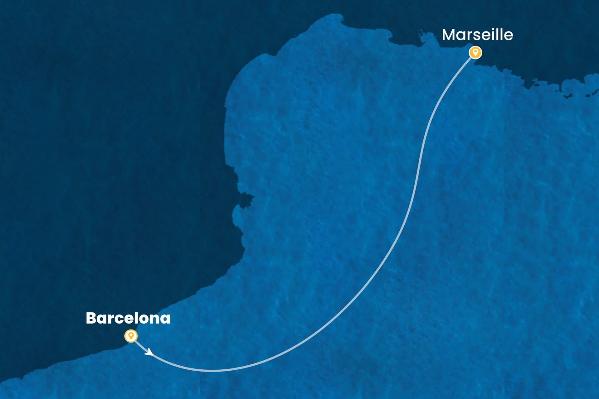 1 night cruise on Costa Diadema 
from 🇪🇸 Barcelona to 🇫🇷 Marseille 